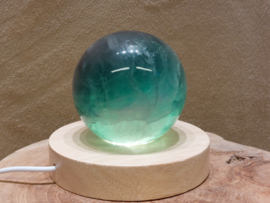 Lamp voor onder een edelsteen of mineraal