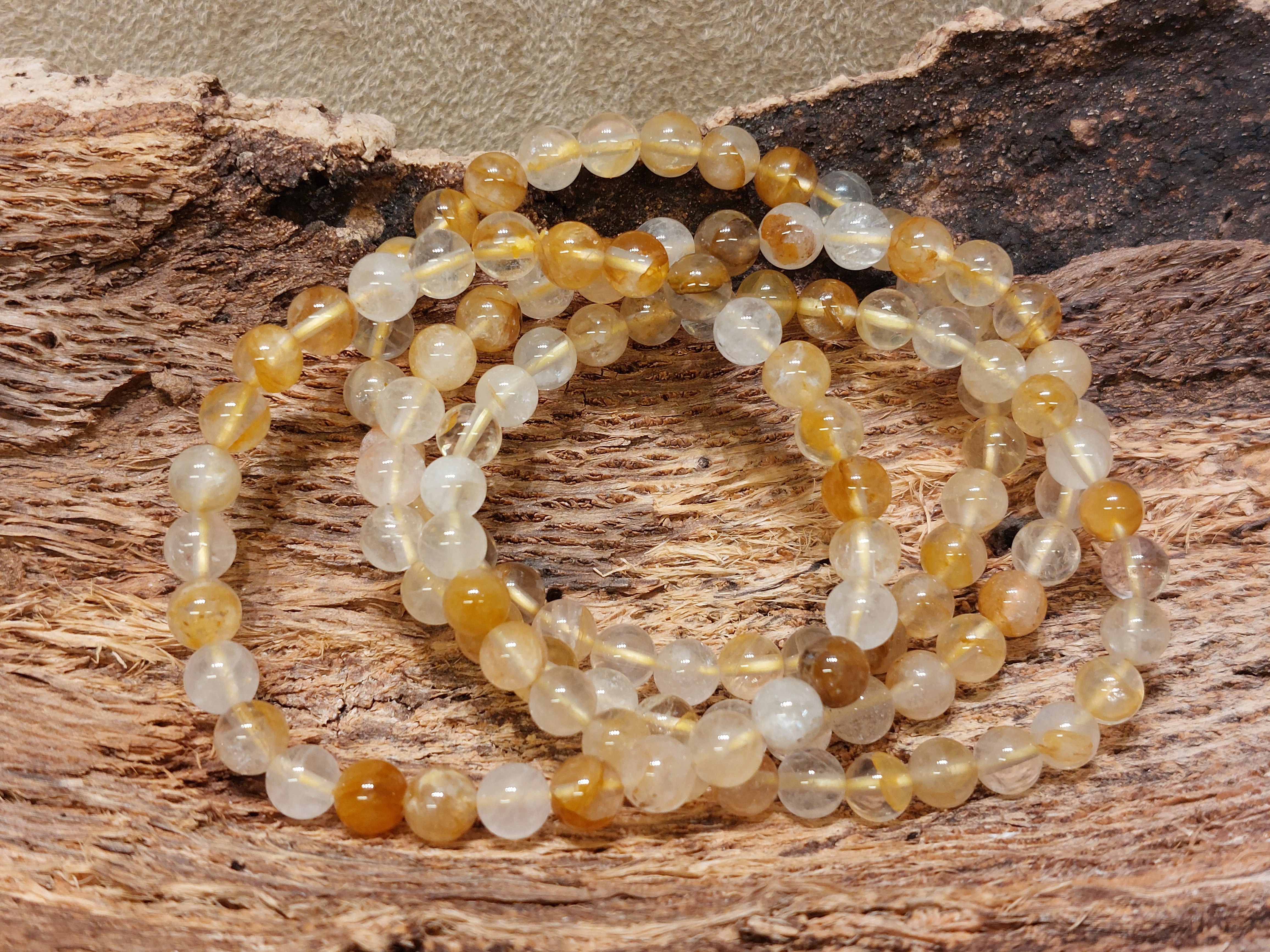 Golden healer armband 6 mm