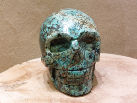 Turkoois human skull