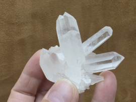 Bergkristal cluster