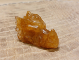 Golden healer of limoniet kwarts draakje