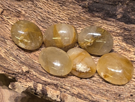 Golden healer of limoniet kwarts knuffelsteen