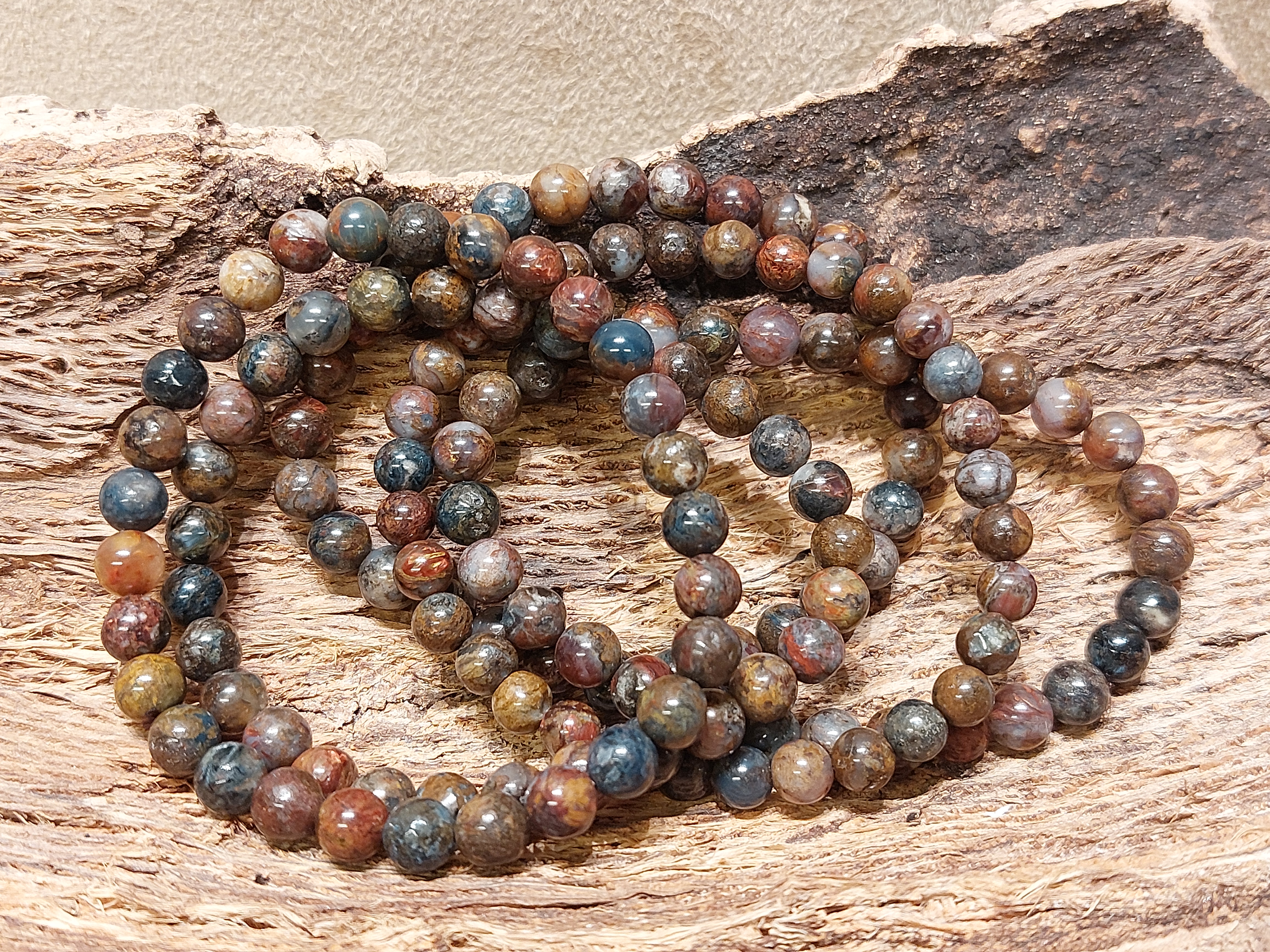 Pietersiet armband 6 mm