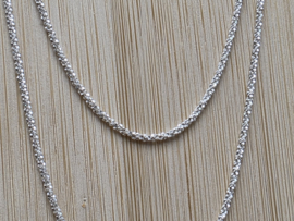 Zilveren ketting 50 cm