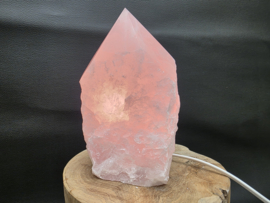 Rozenkwarts lamp