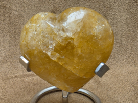Golden healer of limoniet kwarts hart