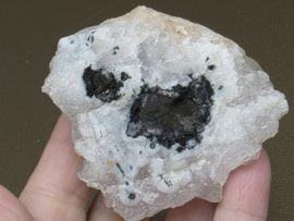 Apofylliet met stilbiet cluster