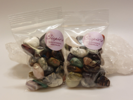 Mix knuffelstenen 100 gram
