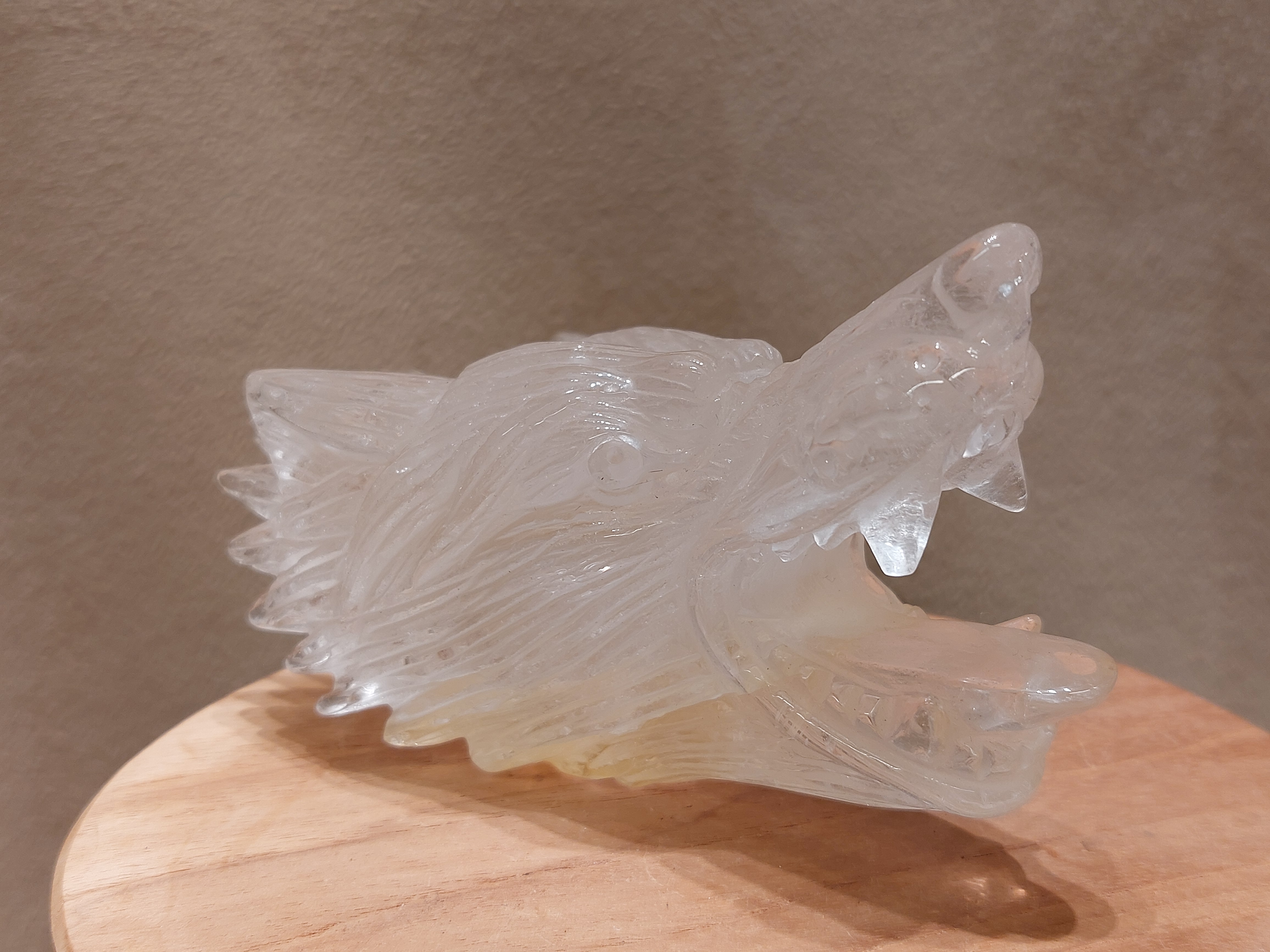 Bergkristal wolf