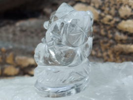 Bergkristal Ganesha