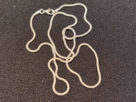 Zilveren ketting 50 cm