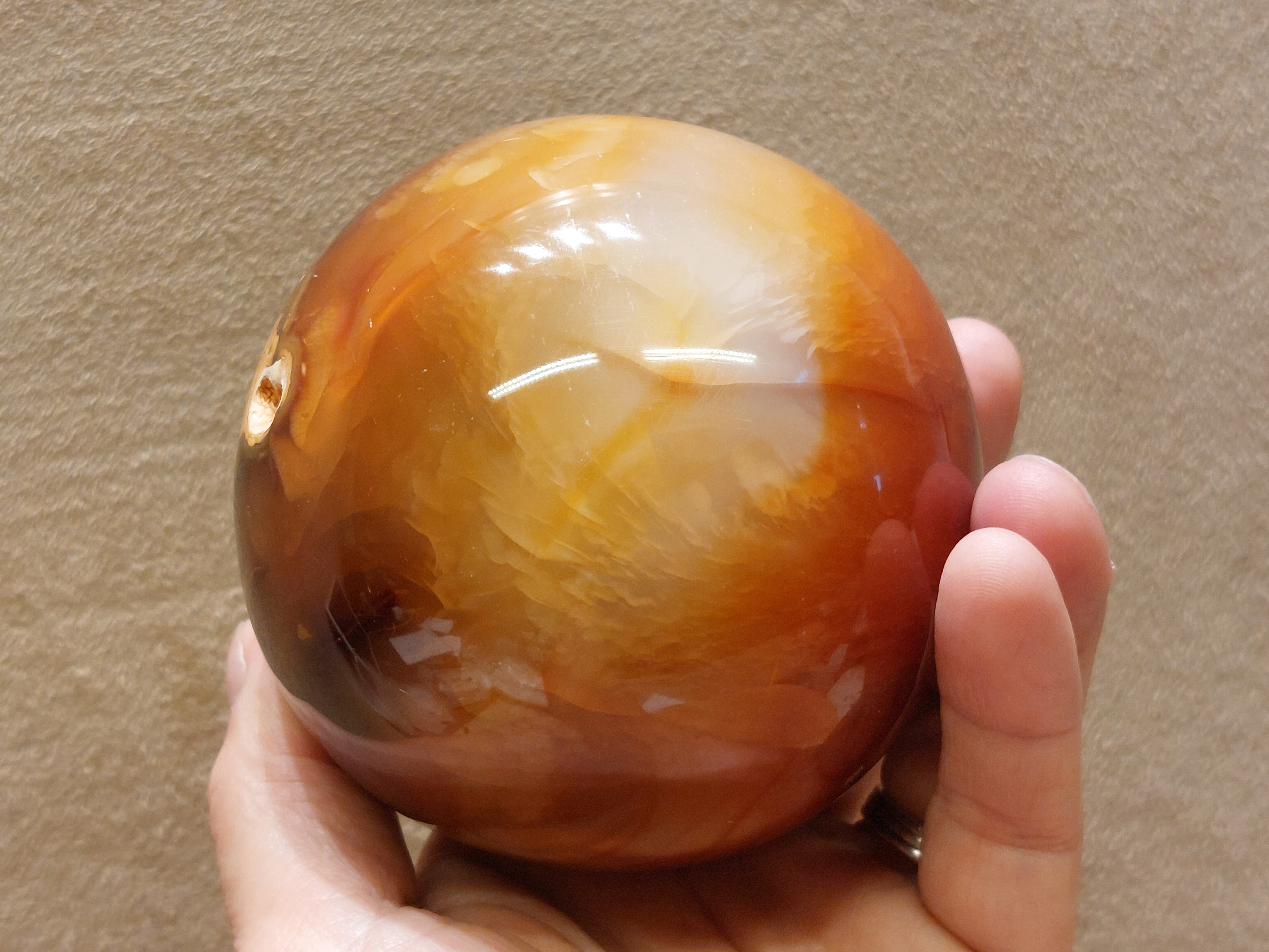 Carneool bol