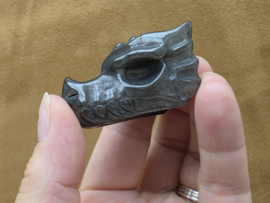 Zilver obsidiaan draak