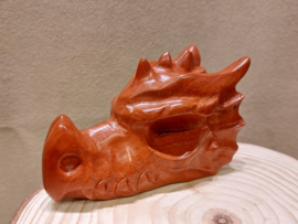 Rode jaspis draak