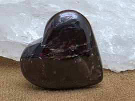 Rhodoliet granaat hart
