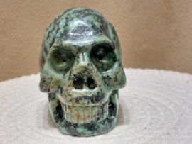 Turkoois human skull
