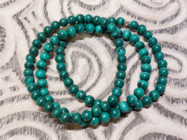 Malachiet kogelarmband 5mm