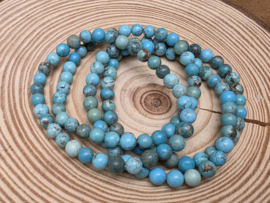 Turkoois armband 6mm