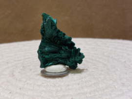 Malachiet ruw cluster/zijde malachiet, Congo