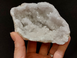 Bergkristal geode set