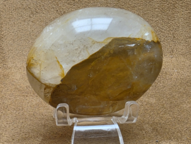 Golden healer of limoniet kwarts handsteen