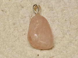 Morganiet hanger met zilveren oogje