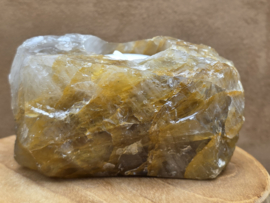 Golden healer of limoniet kwarts theelicht