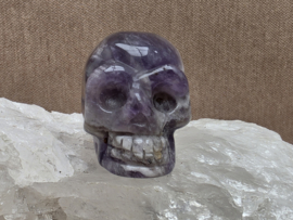 Amethist human skull