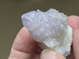 Spiritkwarts cluster