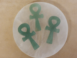 Groene aventurijn ankh