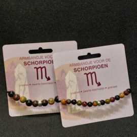 Schorpioen armband combinatie