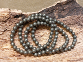 Pyriet kogelarmband 6mm