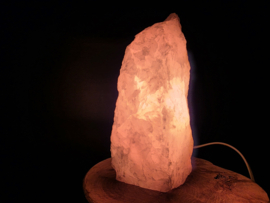 Rozenkwarts lamp