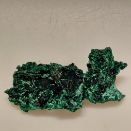 Malachiet ruw cluster/zijde malachiet, Congo