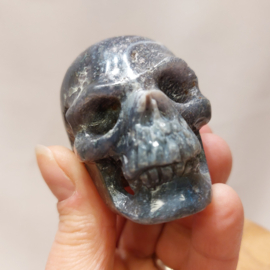 Druif agaat of grape agaat human skull