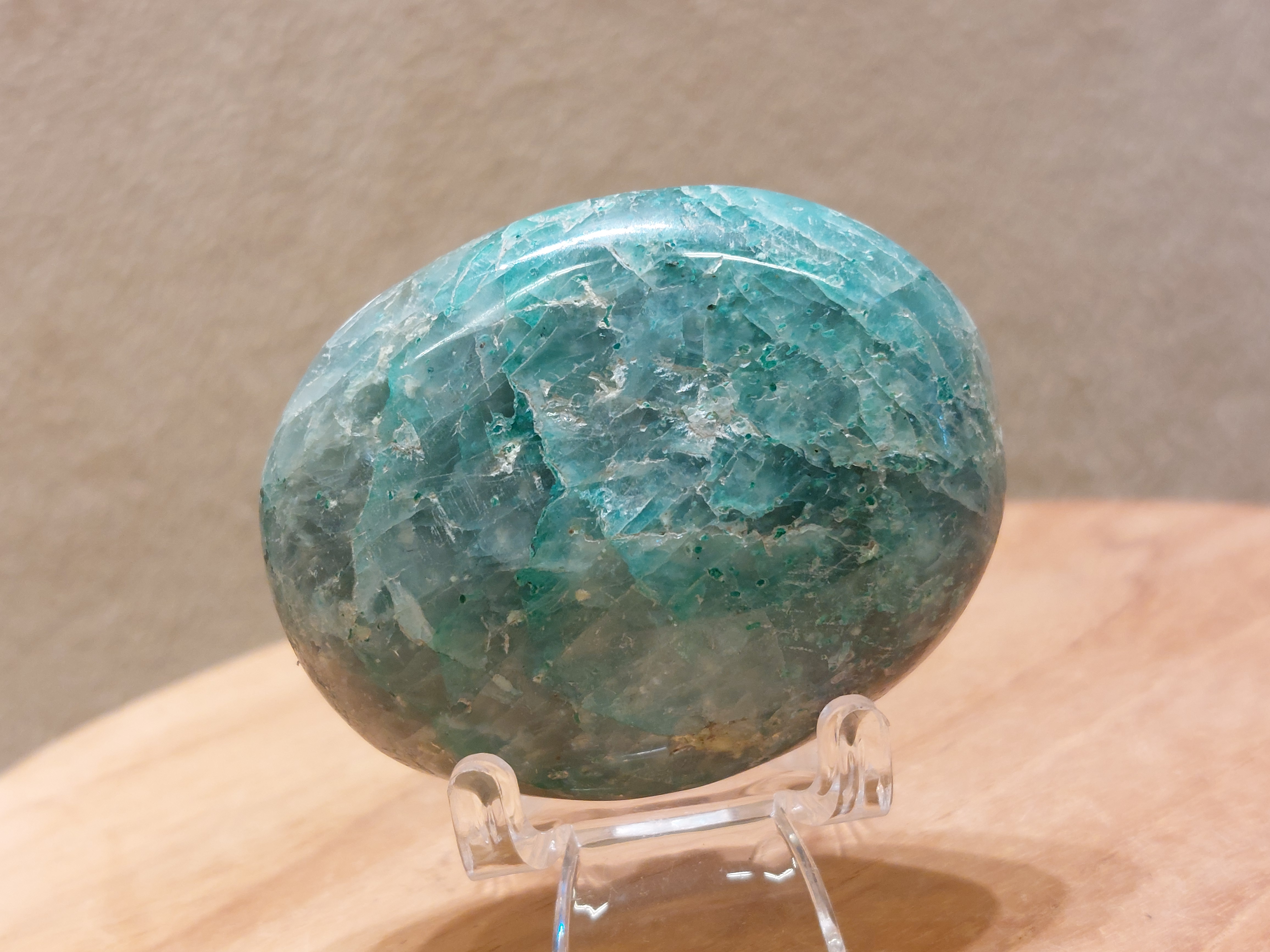 Chrysocolla handsteen