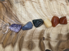 Chakra set knuffelstenen