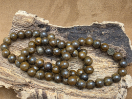 Bronziet armband 10 mm
