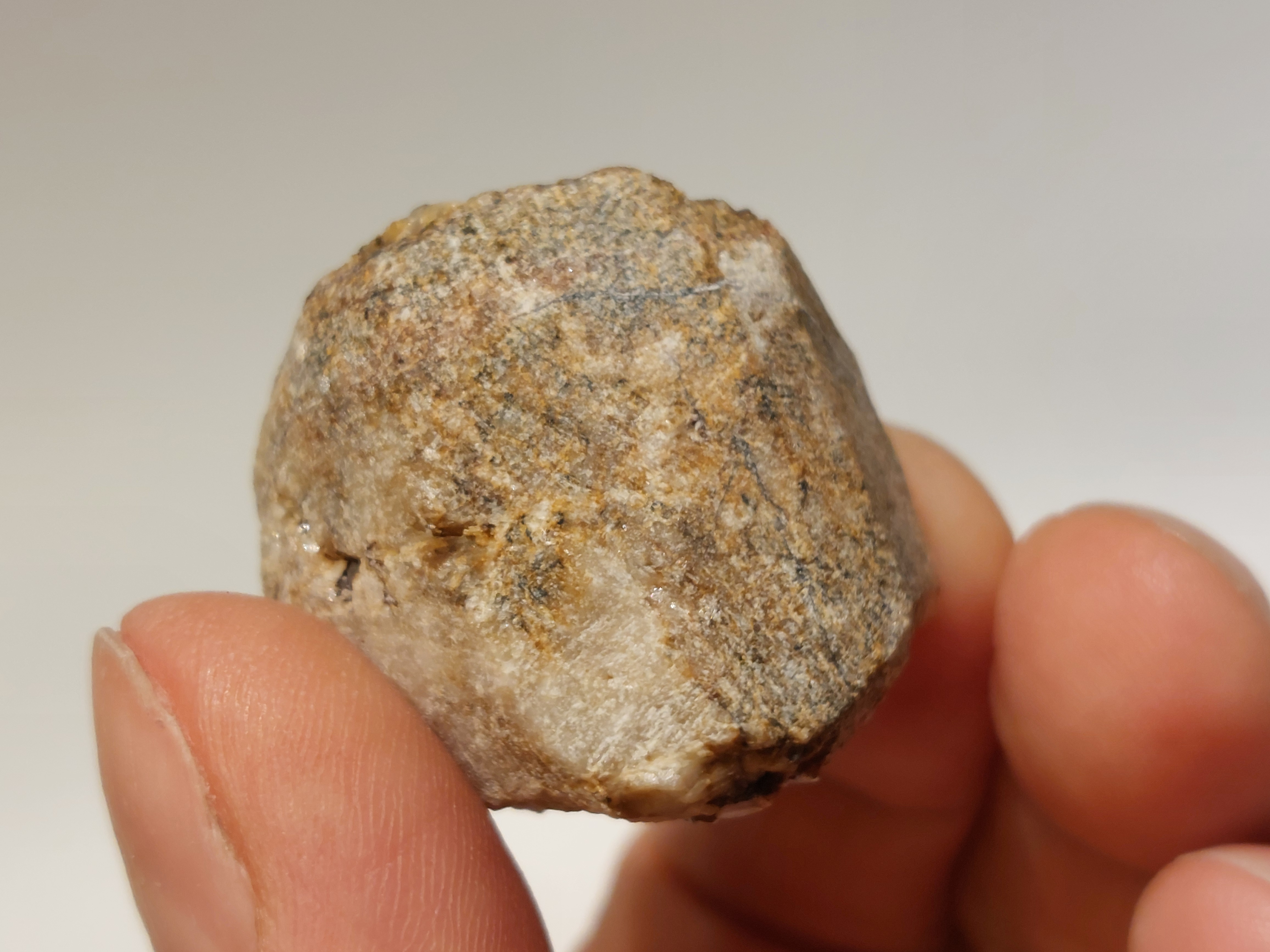 Kobalt calciet cluster uit Marokko