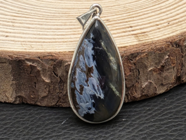 Pietersiet hanger in zilver