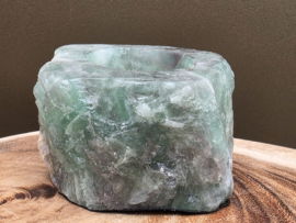 Fluoriet theelicht ruw