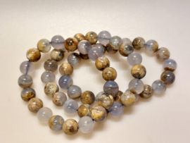 Avaloniet met matrix kogelarmband 10mm
