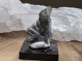 Black phantom kwarts, Vera Cruz, Mexico