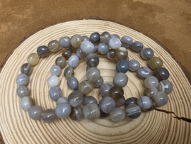 Agaat nugget armband
