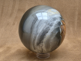 Polychroom jaspis bol 10.5cm