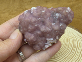 Kobalt calciet cluster uit Marokko