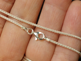Zilveren ketting 40 cm