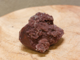 Hematoid kwarts cluster uit Marokko