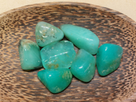 Chrysopraas knuffelsteen