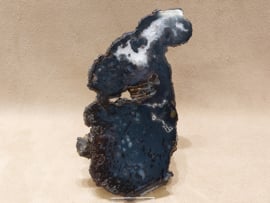 Agaat schijf natuurlijke kleur